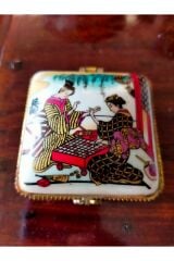 6*6 cm vintage uzakdoğu kutu