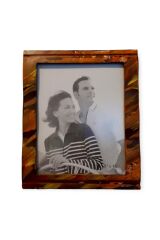 Ahşap Çok Renkli Dekoratif Fotoğraf Resim Çerçeve 30*25