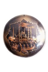 Çok Renkli Vintage Cami Motifli Duvar Süsü