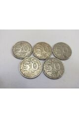 1996-97-98-99-2000 Yılları 50bintl Madeni