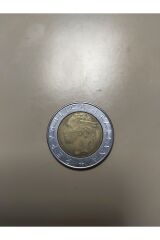 1982 500 Italyan Lireti Madeni Para