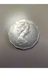 1981 Avustralya Elizabeth2 50 Cent Madeni