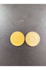 1962-1971 Bronz Cumhuriyet Dönemi 10 Kuruş 2 Adet